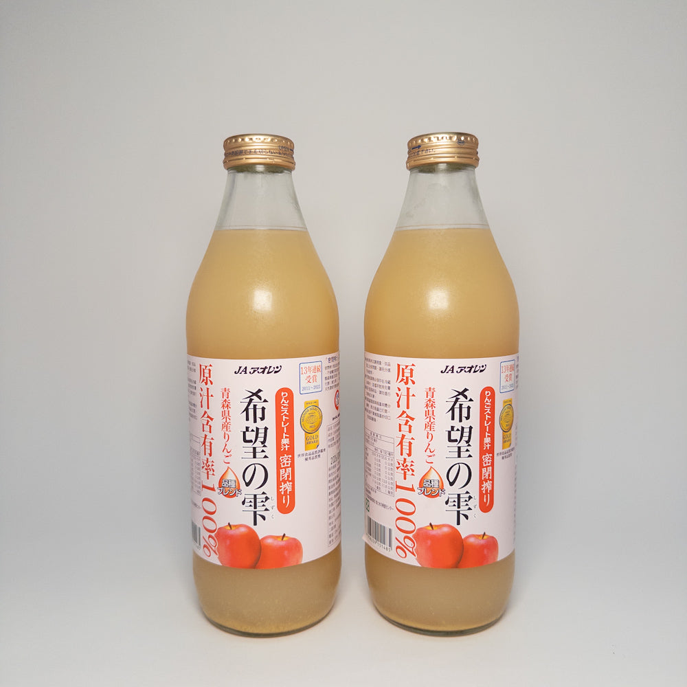 日本青森|希望之雫100%青森蘋果汁