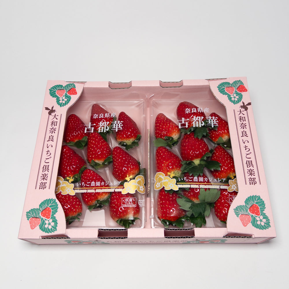 日本奈良 古都華草莓粉盒禮盒
