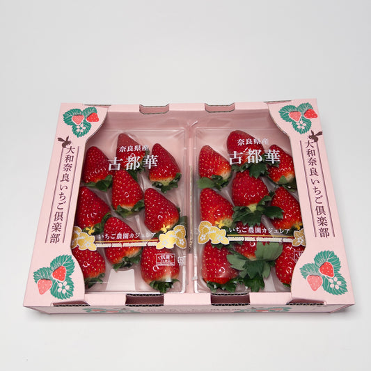 日本奈良 古都華草莓粉盒禮盒