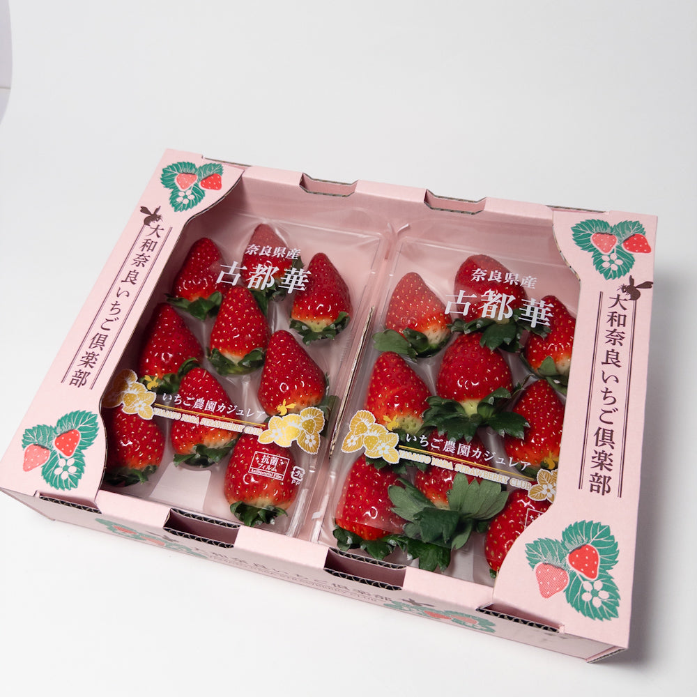 日本奈良 古都華草莓粉盒禮盒